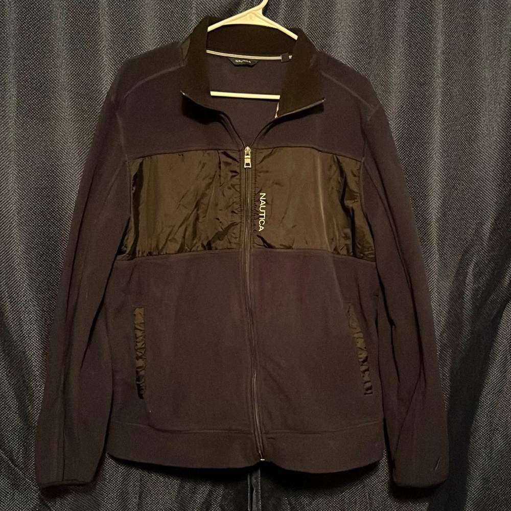 Nautica jacket, Large, Navy blue